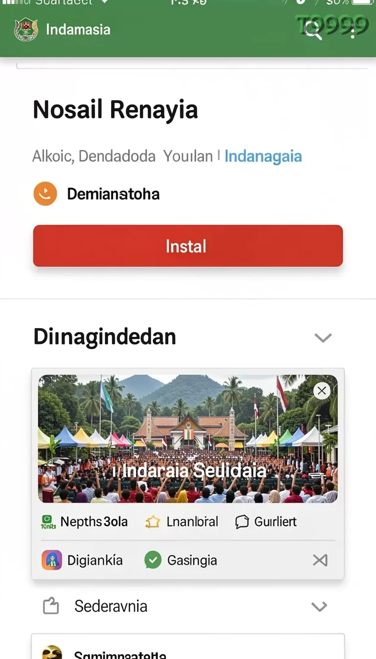 Cuplikan layar AJO89 — halaman utama